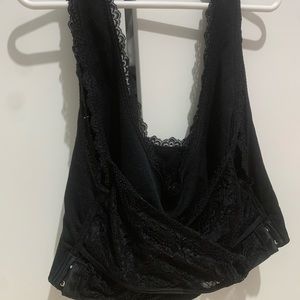 Black sports bra xxl